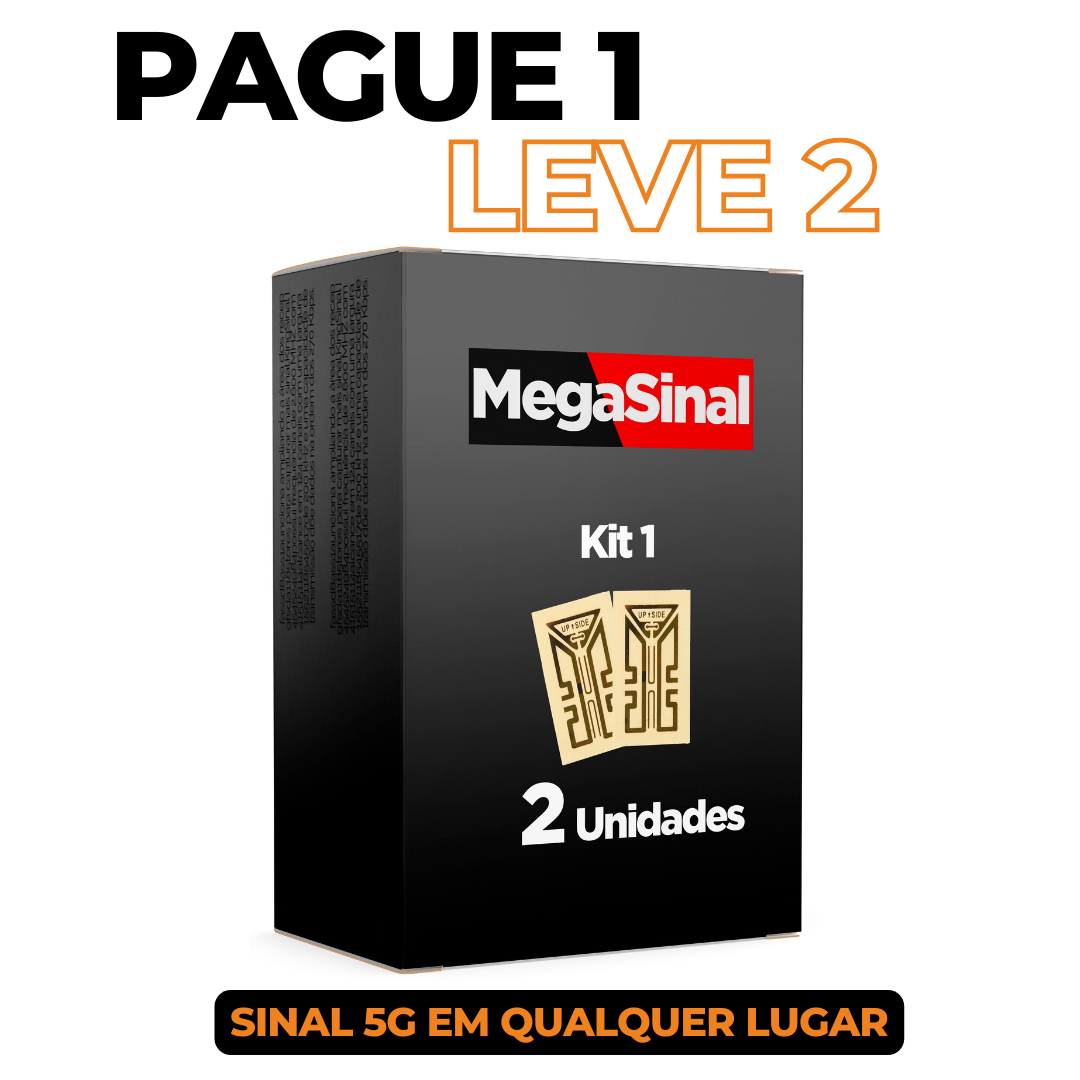 Adesivo Mega Sinal 5G ®️ - COMPRE 1 LEVE 2 - Oferta Relâmpago ⚡ - Cappolo