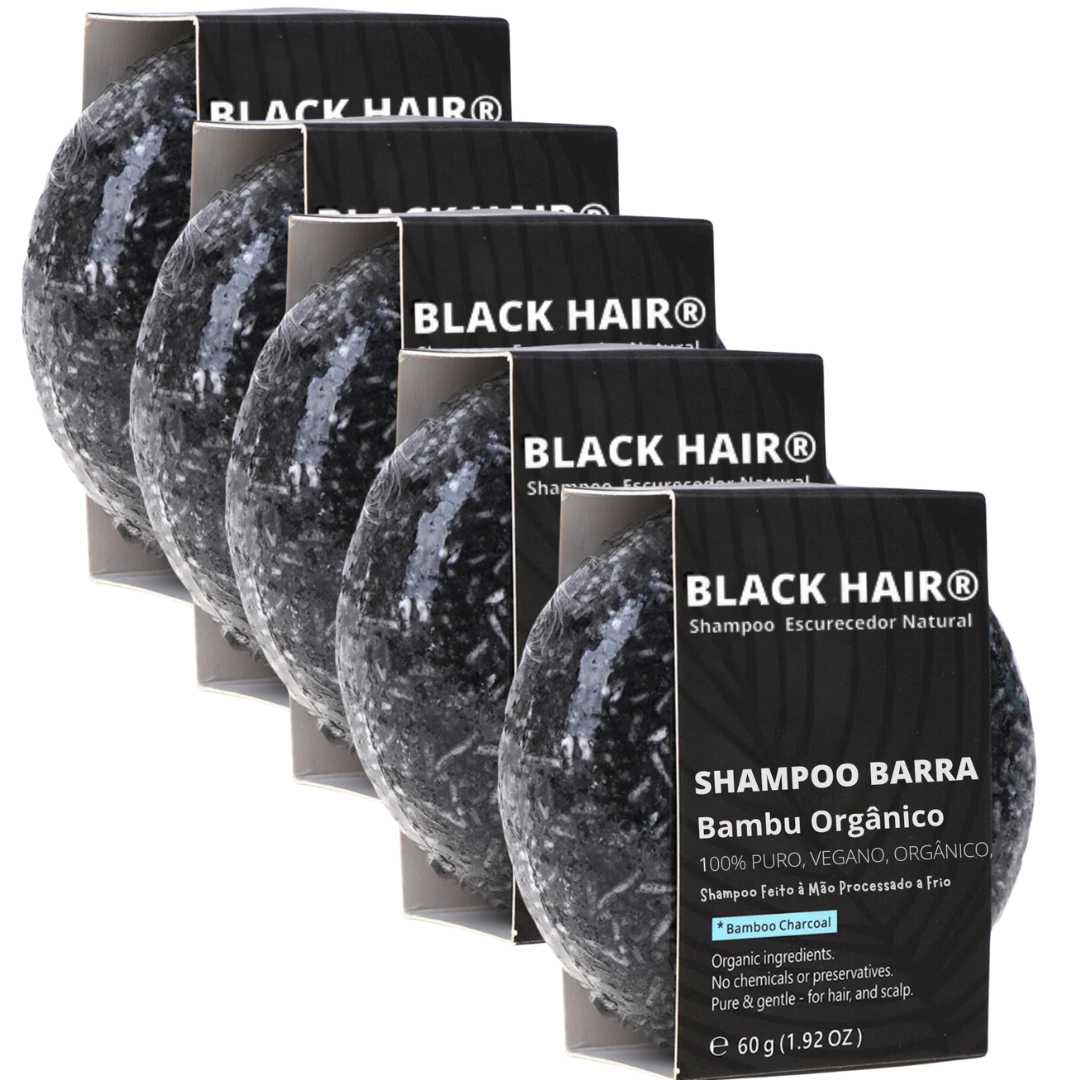 Shampoo Escurecedor Natural Black Hair ®️ - COMPRE 1 LEVE 2 - Oferta Relâmpago ⚡ - Cappolo