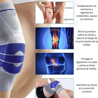 Rodillera OrtoGel Pro® – Alivio Rápido con Gel Terapéutico