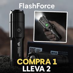 FlashForce® – Linterna súper potente de 10.000 lúmenes